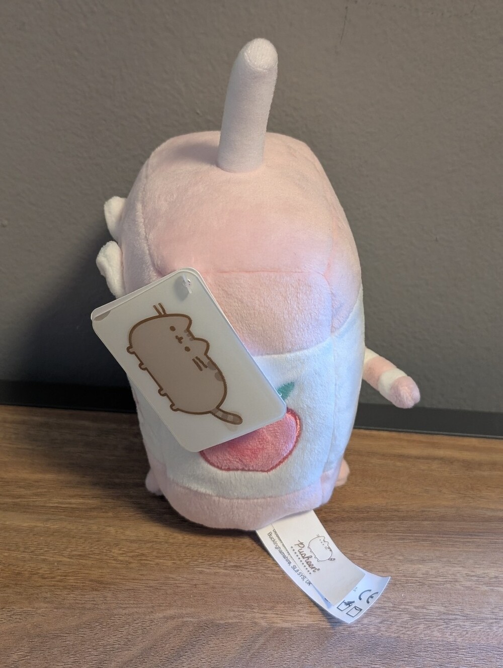 Pusheen Pink Apple Juice Box Sips Plush New Kawaii - Picture 2 of 11